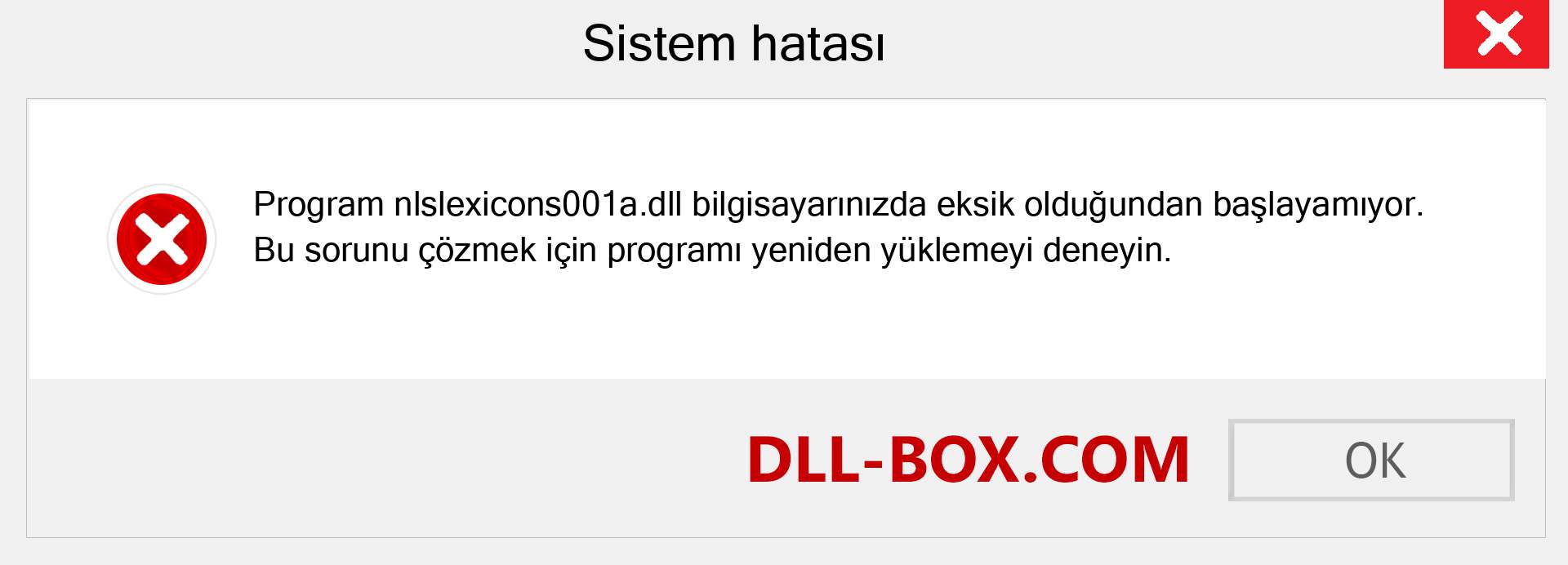 nlslexicons001a.dll dosyası eksik mi? Windows 7, 8, 10 için İndirin - Windows'ta nlslexicons001a dll Eksik Hatasını Düzeltin, fotoğraflar, resimler